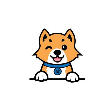 cute dog seamless design vector