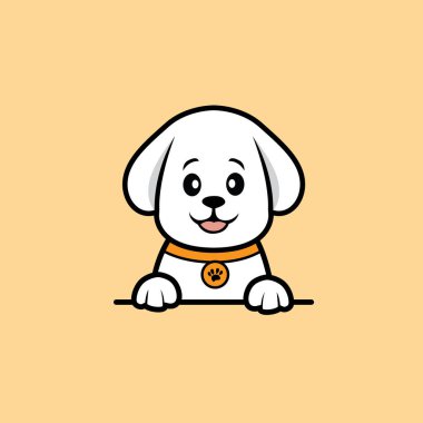 cute dog seamless design vector