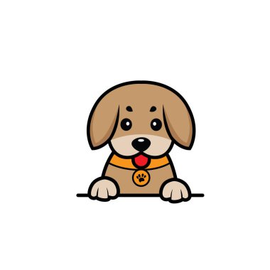 cute dog seamless design vector