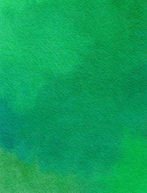 Yumuşak Yeşil Dalgalar Sakin Gökyüzünde Dans Ediyor