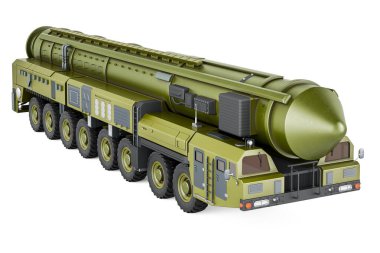 Scud füzesi, mobil kısa menzilli balistik füze sistemi, 3D görüntüleme