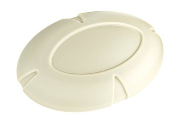 Beyaz Sabun, 3 boyutlu görüntüleme beyaz arkaplanda izole edildi