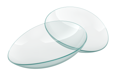 İki Kişi Lensi, 3D görüntüleme şeffaf arkaplan üzerinde izole