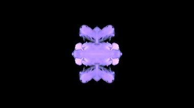 Yumuşak, bulanık, lavanta rengi bir arka plan. Siyah arka planda mor soyut bulut. Psikedelik, mistisizm ve meditasyon. Hipnoz için bir zemin. Çakranın enerjisi