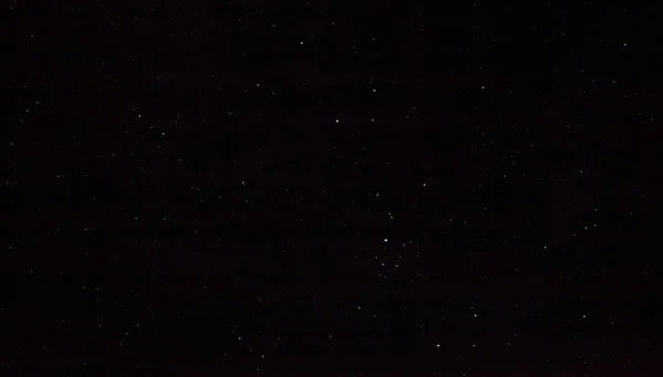 Vista Panorâmica Céu Noturno Agosto Com Estrelas Brilhantes Lituânia — Fotografia de Stock