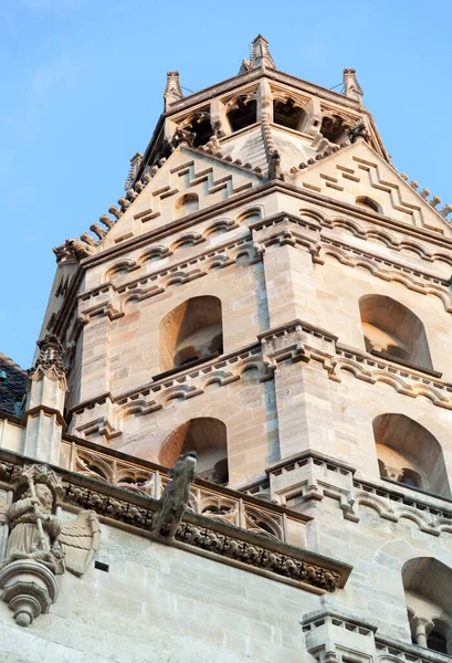 Widok Katedrę Stefana Xvi Wieczna Wieża Północna Zmierzchu Wiedniu Austria — Zdjęcie stockowe
