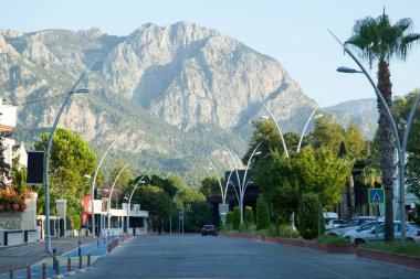 Kemer tatil beldesinde (Türkiye).