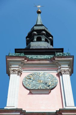 17. yüzyıl Swieta Lipka Mabet saat kulesinin (Polonya).