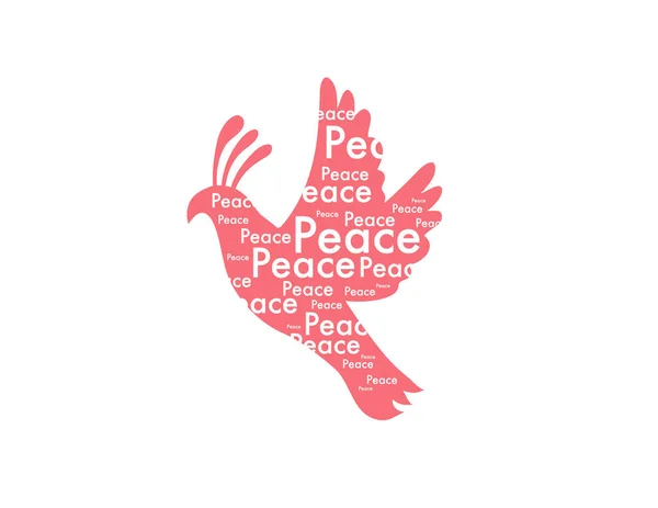 Ειρηνικής Ημέρας Εικονογράφηση Διάνυσμα Σχεδιασμό Για Την Ημέρα Της Ειρήνης — Διανυσματικό Αρχείο
