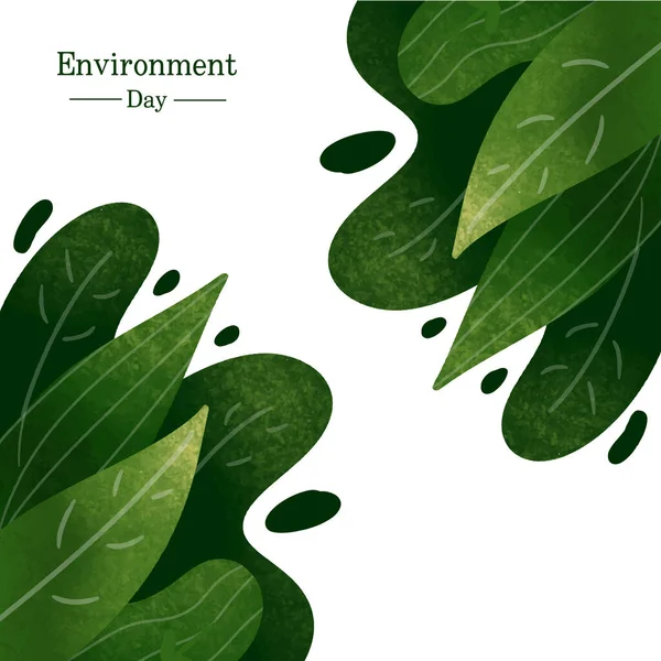 World Environment Day Illusration Vector — Stock Vector
