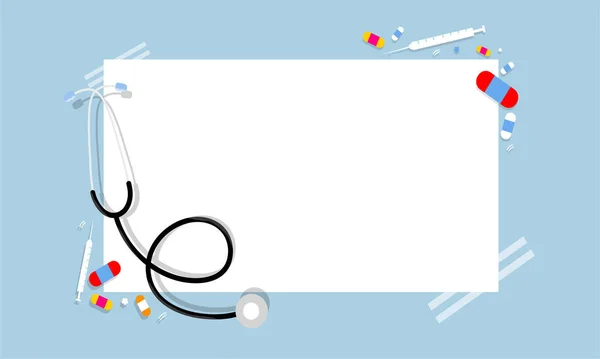 Gelukkig Arts Verpleegkundigen Dag Met Geneeskunde Illustratie Ziekenhuis Karakter Ontwerp — Stockvector