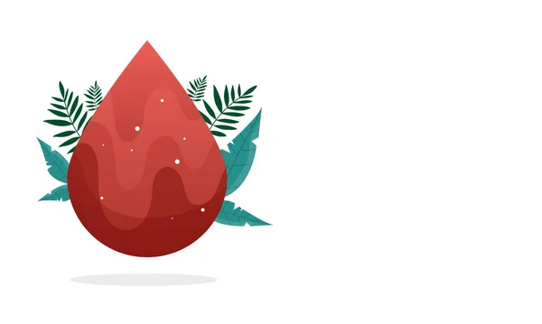 Παγκόσμια Ημέρα Αιμοδοτών Διάνυσμα Απεικόνιση — Διανυσματικό Αρχείο