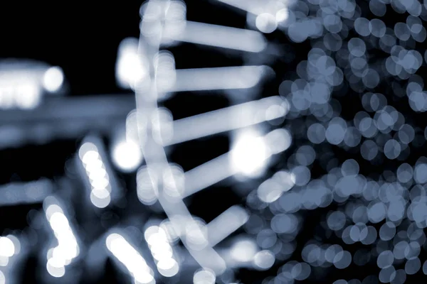 Riesenrad Geschmückte Illumination Weihnachtsbaum Geschmückte Illumination Schwarzen Dunklen Himmel Städtische — Stockfoto