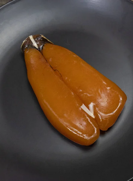 Bottarga Sušené Lisované Jikry Parmice Používané Sardinském Vaření — Stock fotografie