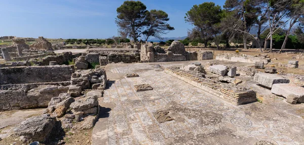 Antike Ruinen Von Nora Auf Sardinien Italien — Stockfoto