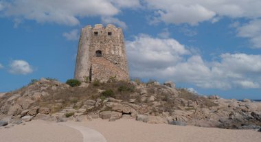 İspanyol Kulesi, Torre di Bari, Bari Sardo, Ogliastra Eyaleti, Sardunya, İtalya