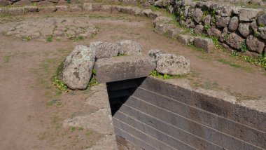 Sacred Well of Santa Cristina - Sardinia - Nuragic Sacred Well clipart