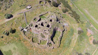 Nuraghe - Güney Sardunya 'da Gonnesa' da Nuraghe kompleksi