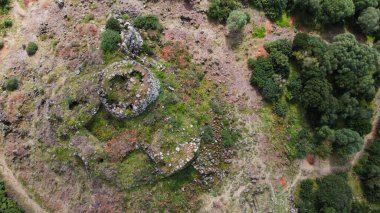 Nuraghe di bau mendula, Villaurbana, Güney Sardunya