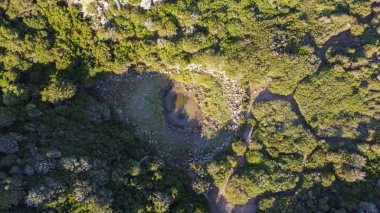 Nuragic kompleksi Grutti de acqua sant antioco güney sadegna