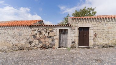 Rebeccu Kuzey Sardunya 'daki Bonorva hayalet köyü.