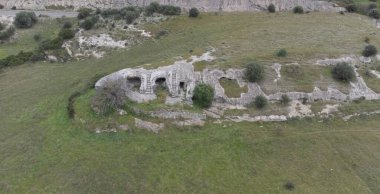 Domus De Janas of Musellos, Ittiri, Sardinia clipart