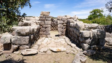 Nuraghe Su Mulinu, Villanovafranca, Sardunya, İtalya 'da bir Bronz Çağı Nuragic kompleksi..