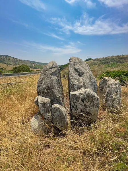 SA Perda Sperrada Sardunya Kırsalında Antik Ayakta Duran Taşlar