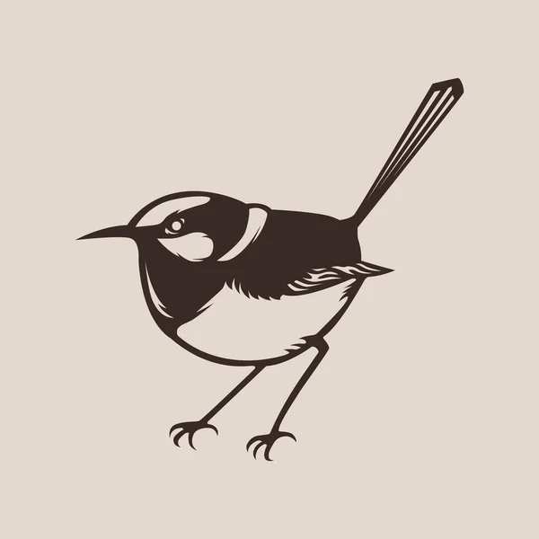 Abbildung Eines Vogels — Stockvektor