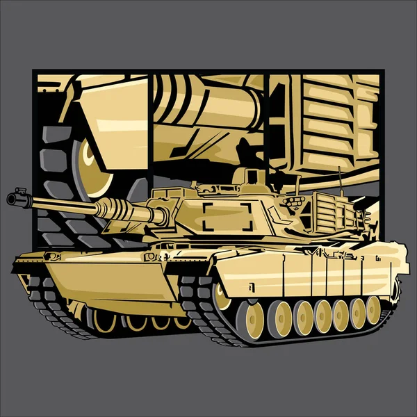 Detaylı vektör tankı