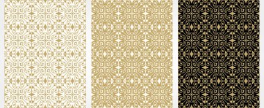 Değişik renklerde desenler, girdap dekorasyonu