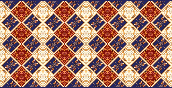 Piękny Ozdobny Wzór Batik Który Stał Się Tradycyjnym Symbolem Unikalną — Wektor stockowy
