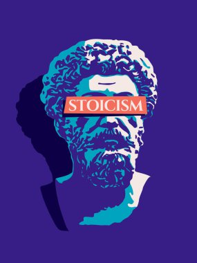 Stokçuluk vektörü illüstrasyon konsepti afişi