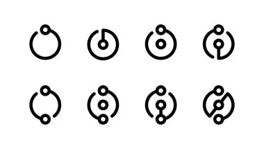 Yapay zeka vektör logosu