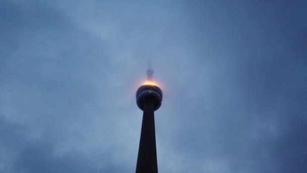Toronto Canadá Diciembre 2023 Vista Torre Rogers Center — Vídeos de Stock
