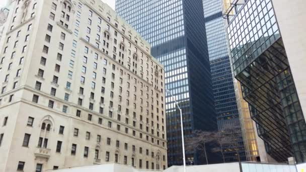 Distrito Financiero Centro Toronto Fairmont Royal York Comúnmente Conocido Como — Vídeo de stock