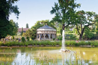 Stuttgart, Almanya yakınlarındaki Castle and Garden Ludwigsburg