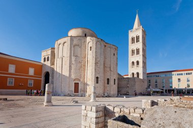 Eski Zadar kasabası, Adriyatik denizi, Dalmaçya, Hırvatistan