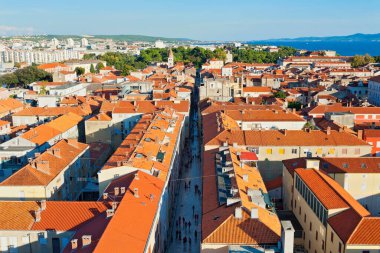 Eski Zadar kasabası, Adriyatik denizi, Dalmaçya, Hırvatistan