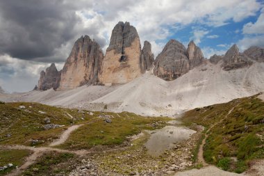 Tre Cime di Lavaredo Ulusal Parkı, Güney Tyrol, İtalya