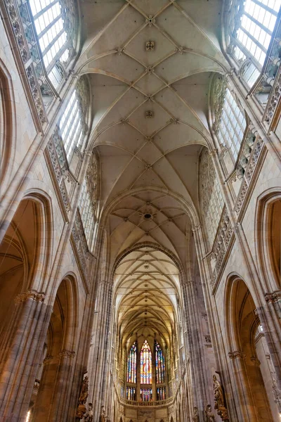 Catedral San Vito Interior Praga República Checa — Foto de Stock