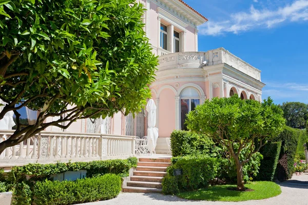 Villa Tuin Ephrussi Rothschild Côte Azur Frankrijk — Stockfoto
