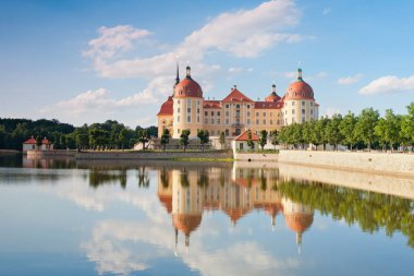 Yazın Moritzburg Şatosu, Saksonya, Almanya
