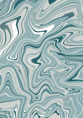 Sıvı mermer dokusu arka planda. Renkli mermer doku, mavi renkli sıvı boya dokusu. Tekstil ve iç mekanlar için moda illüstrasyon. Kış konsepti