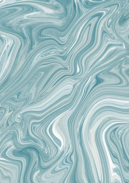Liquid marble texture Background. Colorful marble texture, liquid paint texture in blue colors. Trendy illustration for textiles and interior. Winter concept