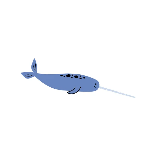 Maneter Karaktär Havsdjur Djup Bakgrund Vilt Liv Illustration Vektorillustration — Stock vektor
