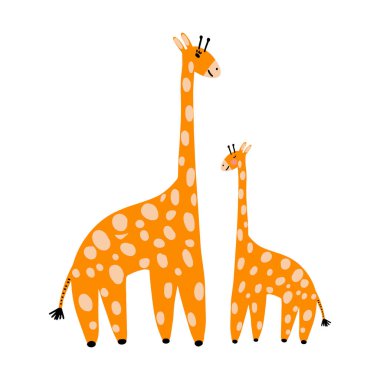 Salyangoz hayvanı. Parlak renkli çocuksu bir iz. Anneler Günü için sevimli bir hayvan. Renkli çocuklar vektör illüstrasyonu