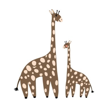 Salyangoz hayvanı. Parlak renkli çocuksu bir iz. Anneler Günü için sevimli bir hayvan. Renkli çocuklar vektör illüstrasyonu