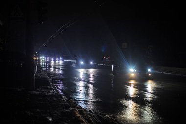 Yollarda ve Ukrayna 'da elektrik kesintisi. Karşılaşma 