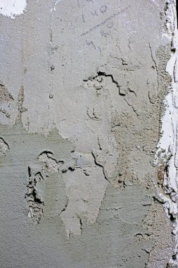 close-up abstract concrete texture wall background with white and gray plaster, Construction site